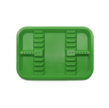 VOR0127-Charolas-De-Colores-chica-con-division-verde