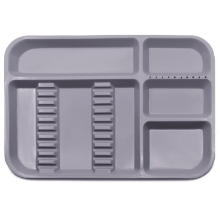 VOR0102-Charolas-De-Colores-Grande-con-division-Gris