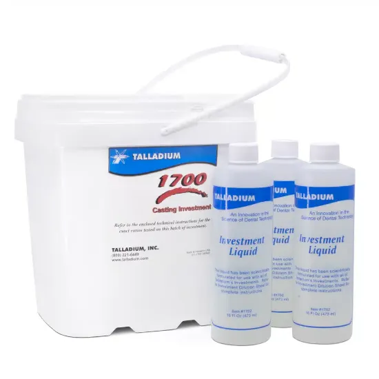 TAL0002 Investimento Micro-Fine 1700 Bote 15 Libras-3 Liquidos TALLADIUM