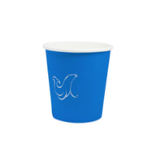 UNI0043 Vaso Dental Ecologico 4oz COBALTO