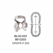 6BG203&#8212;GRAPAS-PARA-AISLAMIENTO-6B-GERMANY-203