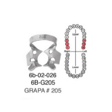 6B205&#8212;GRAPAS-PARA-AISLAMIENTO-6B-GERMANY-205