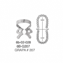 6BG207&#8212;GRAPAS-PARA-AISLAMIENTO-6B-GERMANY-207
