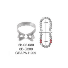 6BG209&#8212;GRAPAS-PARA-AISLAMIENTO-6B-GERMANY-209