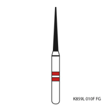 NTI0004-Fresa Diamant Prep Zr FG-K859L-010F-FG
