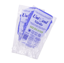 UNI0004-Guante Nitrilo Uniseal Estéril-MEDIANO