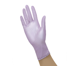 Imagen de Guantes Nitrilo Metálico XCh (Lila)