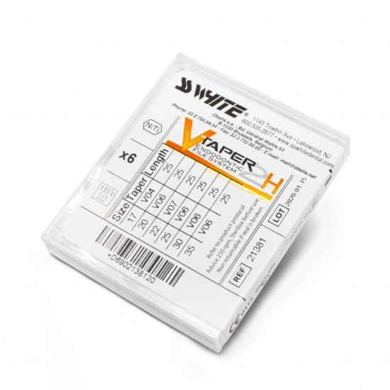 Imagen de VTAPER 2H 6 Limas Kit 1 25mm
