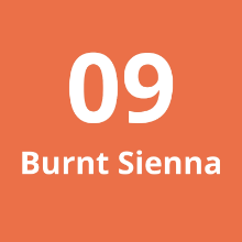 Imagen de Cadena Larga #9 Burnt Sienna
