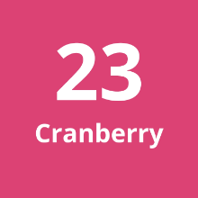 Imagen de Cadena Larga #23 Cranberry