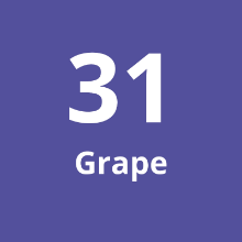 Imagen de Cadena Larga #31 Grape
