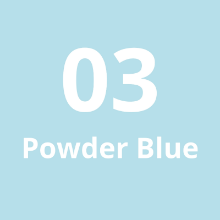Imagen de Cadena Corta #3 Powder Blue