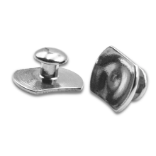 Imagen de Boton Lingual Soldable Eliptico