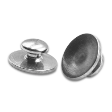 Imagen de Boton Lingual Soldable Redonda