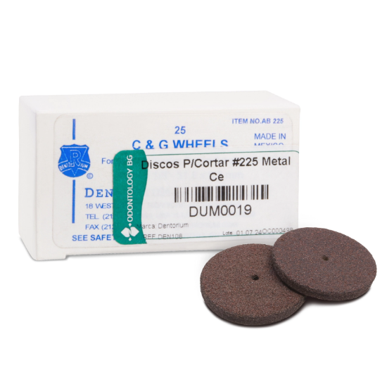 Imagen de Discos P/Cortar #225 Metal y Ceramica C/25