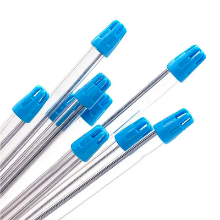 Imagen de Eyector De Saliva TRANSPARENTE Puntas Azules C/100