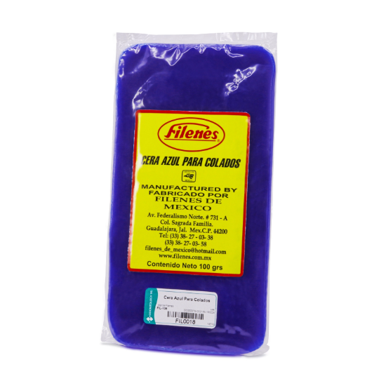 Imagen de Cera Azul Para Colados 100gr