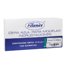 Imagen de Cera Azul Para Modelar Incrustaciones Con 100 Barras