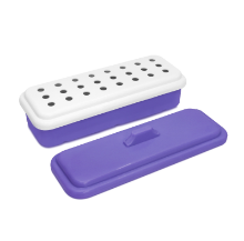 Imagen de Caja Para Instrumental Con 2 Tapas MORADO