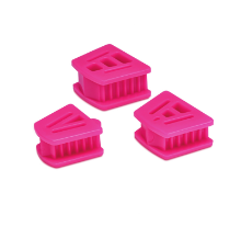 Imagen de Abreboca De 3 Medidas Y 2 Abatelenguas Rosa