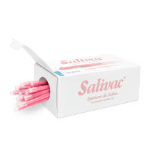 Imagen de Eyector De Saliva C/100 ROSA PALIDO