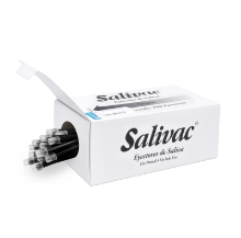 Imagen de Eyector De Saliva C/100 NEGRO