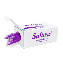 Imagen de Eyector De Saliva C/100 MORADO