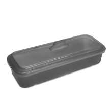 Imagen de Caja Para Instrumental Transparente NEGRO (No autoclave)