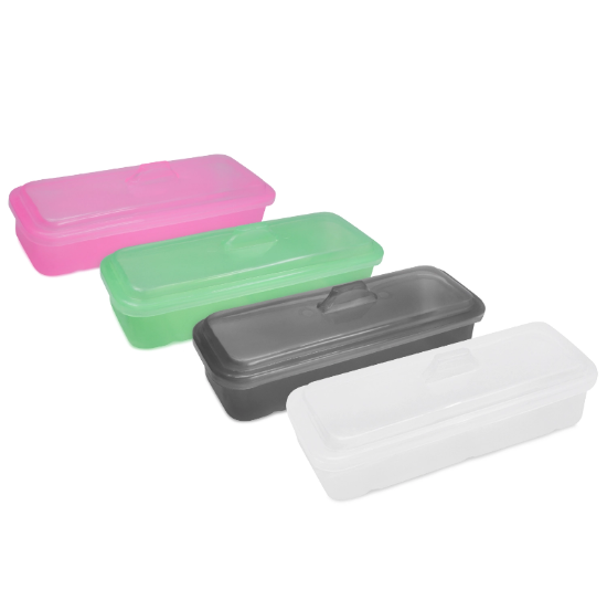 Imagen de Caja Para Instrumental Transparente VERDE (No autoclave)