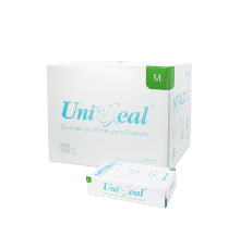 Imagen de Caja Master Nitrilo M Uniseal (CELESTE)